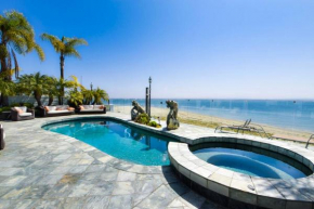 Private Beach front 4bed 4bath pool and spa house